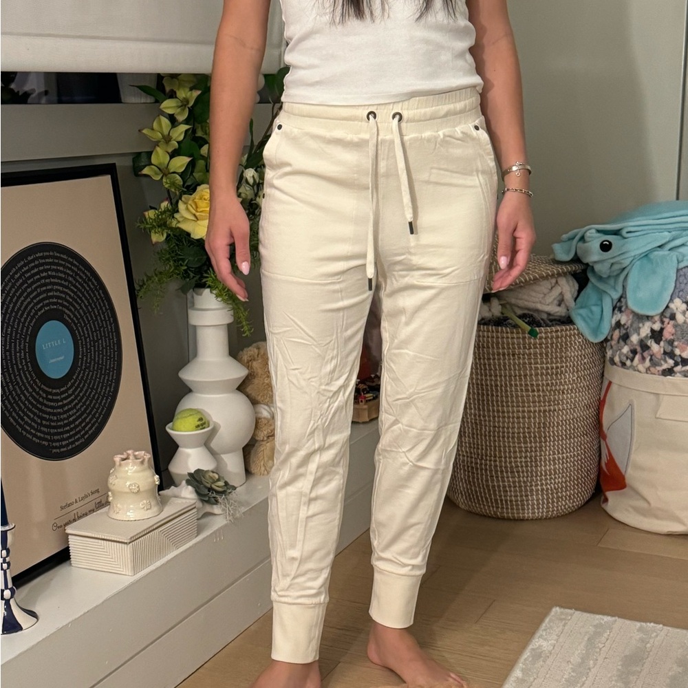 INTERMIX Cream Track Pants